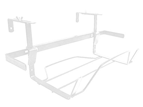 Louis Moulin Blumenkastenhalter, ausziehbar, flach, 44 bis 65 x 18 cm, Weiß Louis Moulin Blumenkastenhalter, ausziehbar, flach, 44 bis 65 x 18 cm, Weiß von Louis Moulin