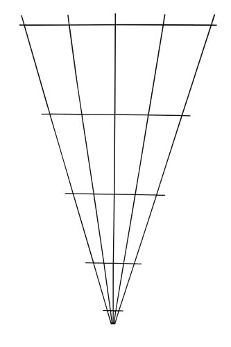 Louis Moulin Wandfächer, Alteisen, 140 x 75 cm von Louis Moulin