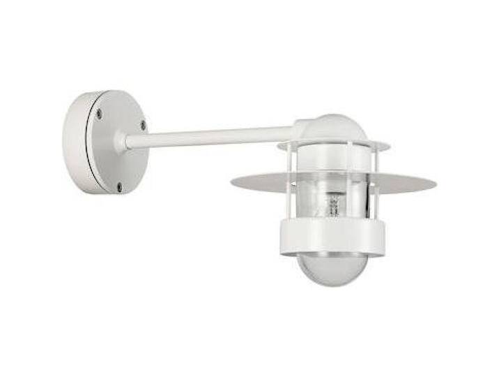 Louis Poulsen, Gartenbeleuchtung, Albertslund Long - Vägg-/taklampa - E27 - 100 W - klar, galvaniserad (E27, IP44) von Louis-Poulsen