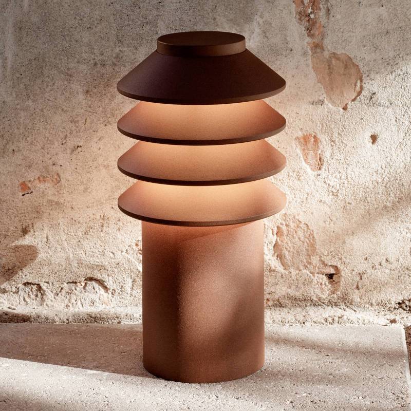 Louis Poulsen Bysted 25 Platte/Adapter corten 930 von Louis Poulsen