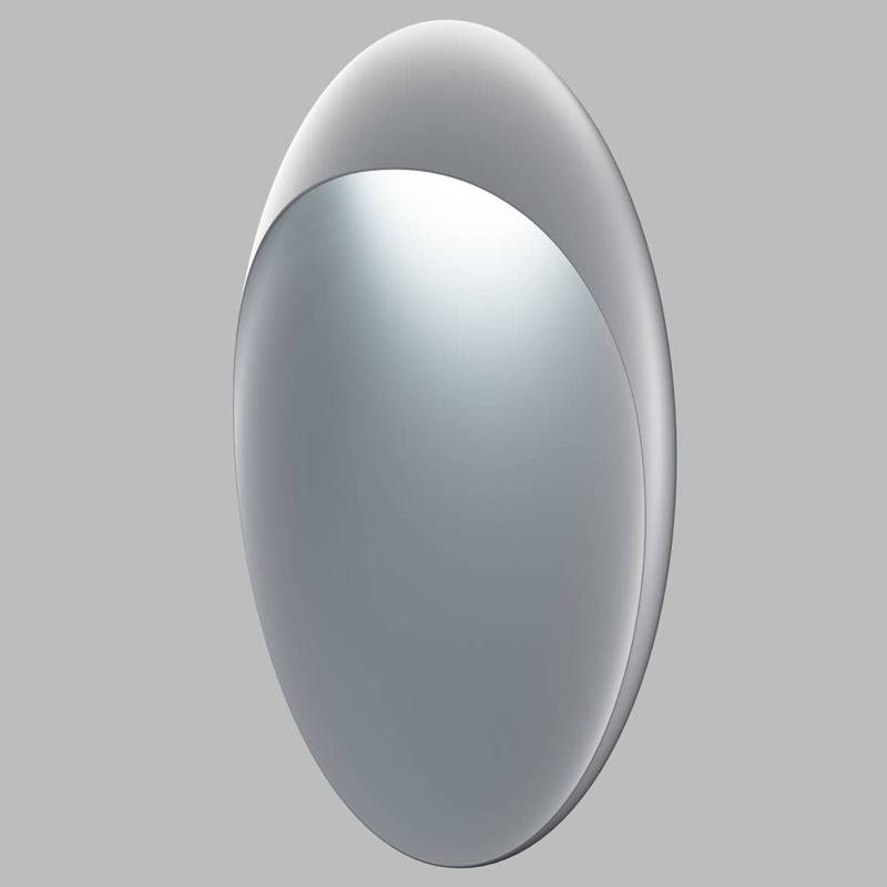 Louis Poulsen LED-Wandleuchte Flindt, alu, 2.700 K, Ø 40 cm von Louis Poulsen