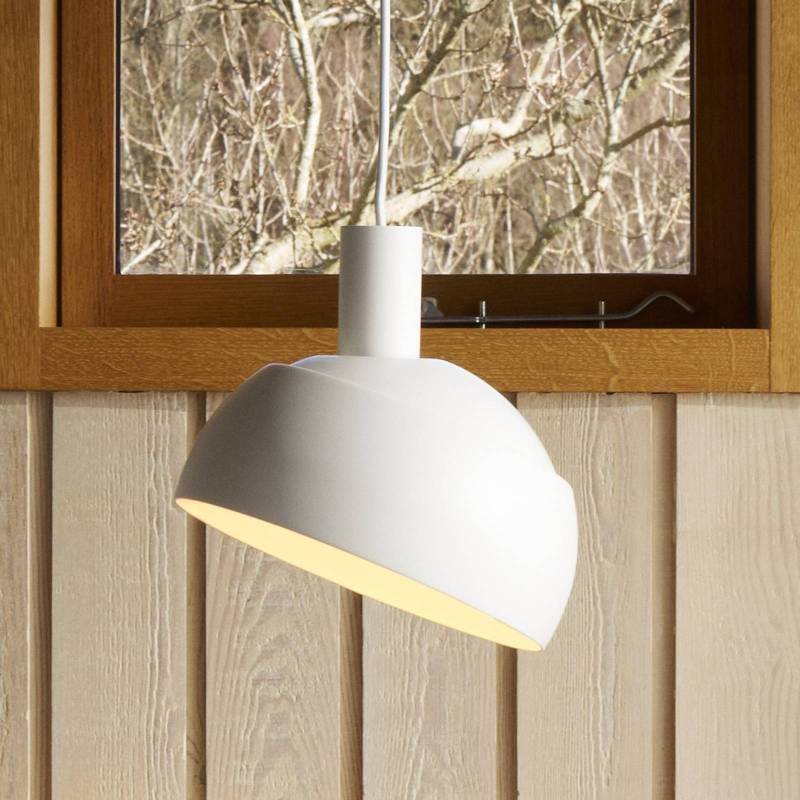 Louis Poulsen Hängeleuchte FJ Elements, weiß, Ø 25 cm, E27 von Louis Poulsen