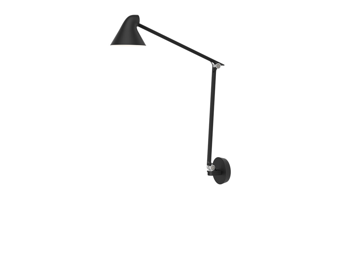 Louis Poulsen - NJP Box LED Wandleuchte 2700K HW Long Black Louis Poulsen von Louis Poulsen