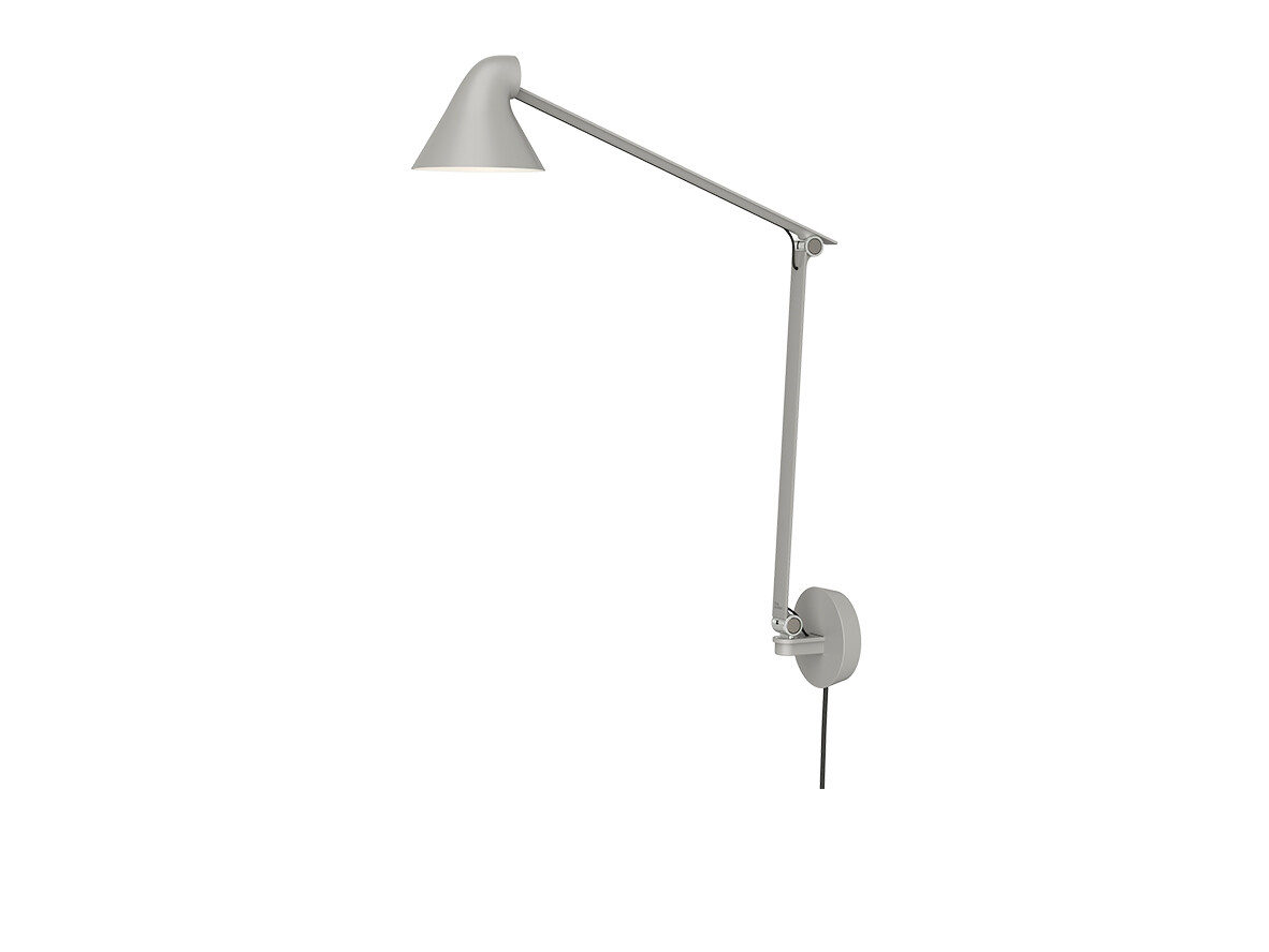 Louis Poulsen - NJP Box LED Wandleuchte 2700K Long Light Alu/Grey Louis Poulsen von Louis Poulsen