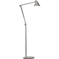 Louis Poulsen NJP LED Stehleuchte 3000 K, hellgrau Aluminium von Louis Poulsen