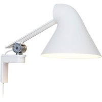 Louis Poulsen NJP LED Wandleuchte short 3000 K, weiß von Louis Poulsen
