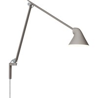Louis Poulsen NJP LED Wandleuchte long 2700 K, hellgrau Aluminium Louis Poulsen NJP LED Wandleuchte long 2700 K, hellgrau Aluminium von Louis Poulsen