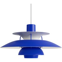 Louis Poulsen PH 5 Monochrome Pendelleuchte blau von Louis Poulsen