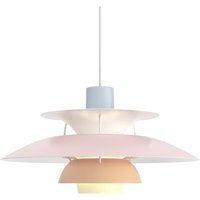 Louis Poulsen PH 5 Pastels Pendelleuchte blau / rosa / pfirsich von Louis Poulsen