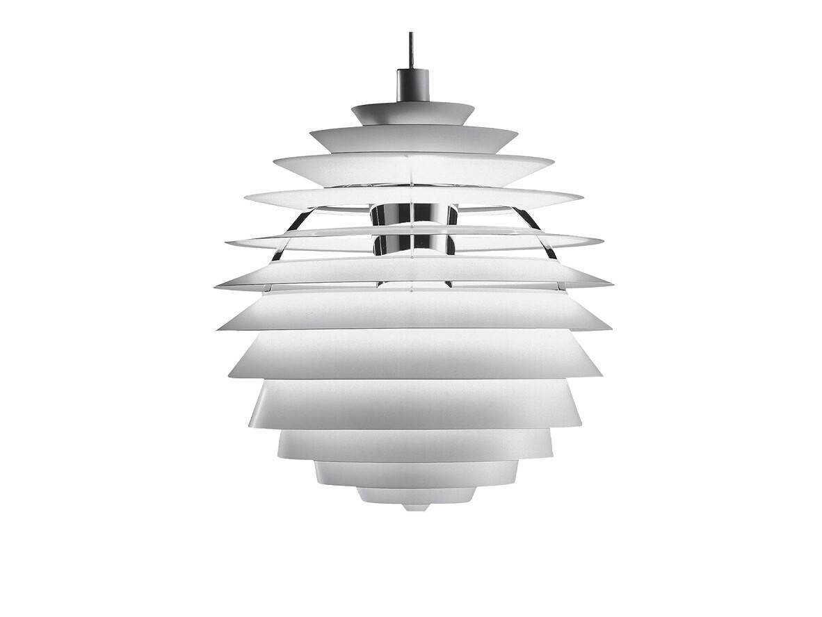 Louis Poulsen - PH Louvre LED Pendelleuchte Bluetooth (mit Internal Driver) White Louis Poulse von Louis Poulsen