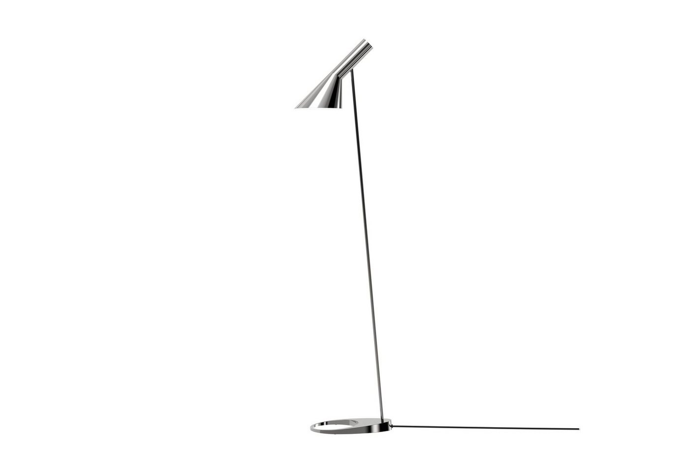 Louis Poulsen Stehlampe Louis Poulsen AJ Stehleuchte Stainless steel polished, ohne Leuchtmittel von Louis Poulsen