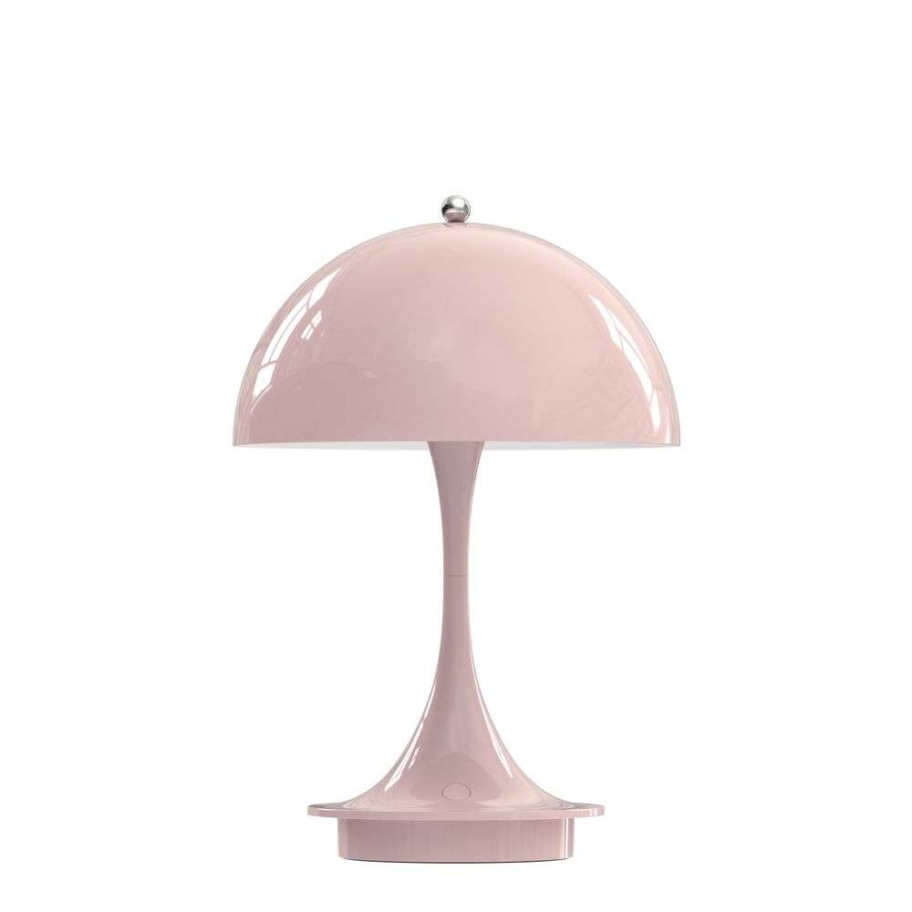 Louis Poulsen - Panthella 160 Portable Tischleuchte Metal Pale Rose von Louis Poulsen