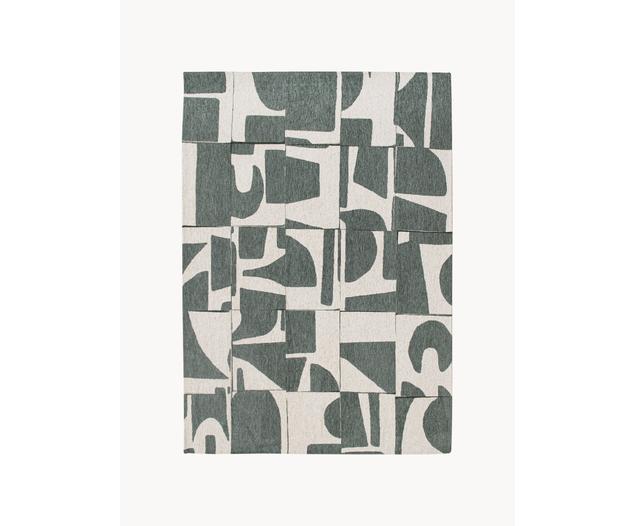 Teppich Campanula mit grafischem Muster von Louis de Poortere