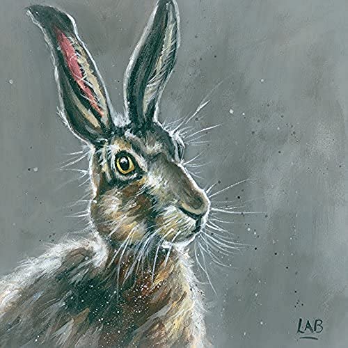 Louise Brown Leinwanddruck, Polyester, Mehrfarbig, 40 x 40 cm von Louise Brown