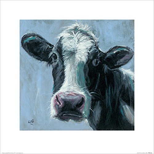 Louise Brown "Mabel 40 x 40cm Kunstdruck von Louise Brown