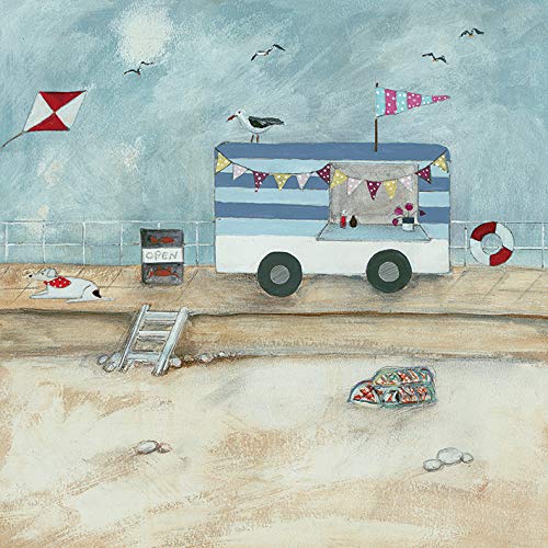 Louise O'Hara Drucken, Mehrfarbig, 30 x 30 cm Louise O'Hara Drucken, Mehrfarbig, 30 x 30 cm von Louise O'Hara