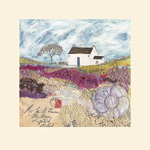 Louise O'Hara 'Warten auf die Post' montiert Drucken,40 x 40 cm Louise O'Hara 'Warten auf die Post' montiert Drucken,40 x 40 cm von Louise O'Hara