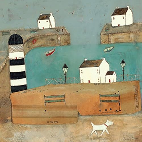 Louise O'Hara Leinwanddruck, Baumwolle, Mehrfarbig, 40 x 40 cm Louise O'Hara Leinwanddruck, Baumwolle, Mehrfarbig, 40 x 40 cm von Louise O'Hara