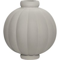 Vase Balloon 01 Steingut sanded grey von Louise Roe