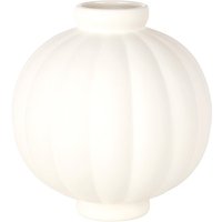 Vase Balloon 01 Steingut raw white von Louise Roe