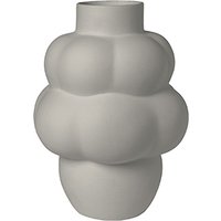 Vase Balloon 04 Steingut sanded grey 18 cm H von Louise Roe