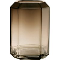 Vase Jewel smoke 26 cm H von Louise Roe