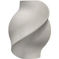 Vase Pirout 01 sanded grey von Louise Roe