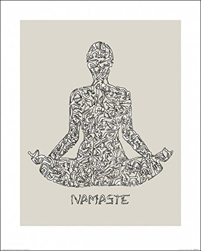 Louise Tate "Namaste" 40 x 50cm Kunstdruck von Louise Tate