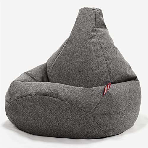 Lounge Pug, Gaming Sitzsack Sessel, Interalli Wolle Grau Lounge Pug, Gaming Sitzsack Sessel, Interalli Wolle Grau von Lounge Pug