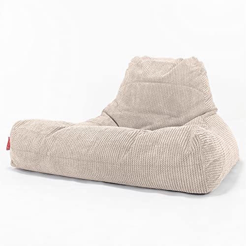 Lounge Pug, Riesen Sitzsack Lounge Sessel, Pom-Pom Creme von Lounge Pug