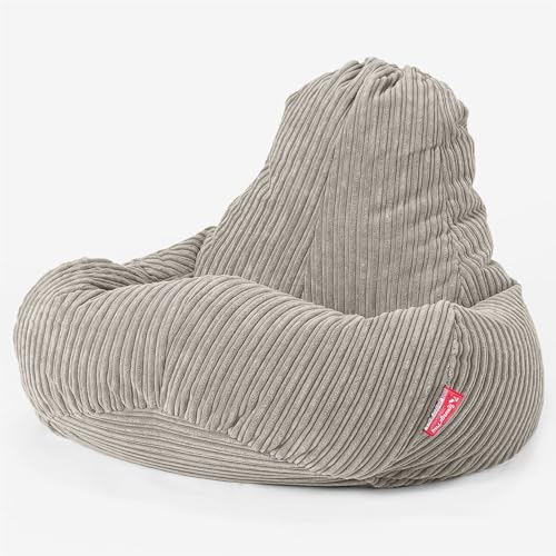 Lounge Pug - Gaming Sitzsack Sessel - Cord Nerzfarben - Ultra LUX - Sitzsack Sessel Lounge Pug - Gaming Sitzsack Sessel - Cord Nerzfarben - Ultra LUX - Sitzsack Sessel von Lounge Pug