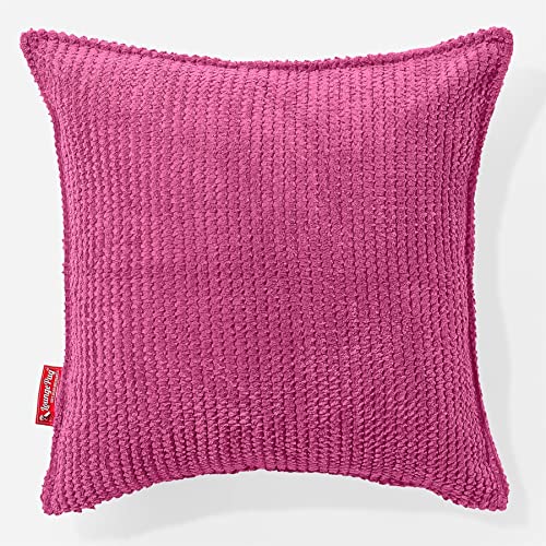 Lounge Pug Kissen 47 x 47cm Pom-Pom Pink Zierkissen Sofakissen Dekokissen von Lounge Pug