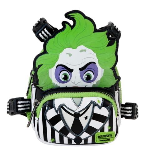 Loungefly Beetlejuice by harnais Pour Chien Mini Backpack Cosplay Large von Loungefly