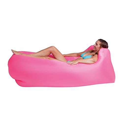 Lounger To Go Air 2.0 Liegesack Sitzsack Luft Sofa Lounge Luftcouch Sessel aufblasbar pink von Lounger To Go