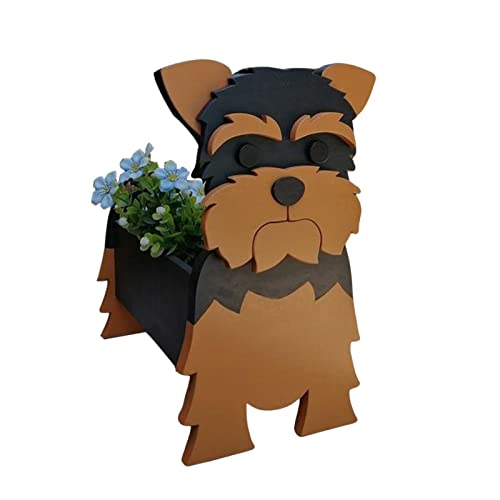 Hunde-Pflanztopf | Tier-Pflanztopf Pflanztöpfe | West Highland Terrier Geschenke für Frauen Männer Hundeliebhaber, Aufbewahrungsbehälter Pflanzgefäße für Gartendekoration Kaktus Home Geschenke von Loupsiy