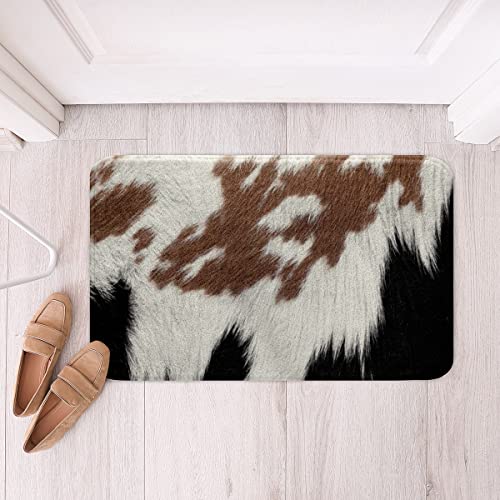 Kuhfell Drucken Mikrofaser Badezimmerteppich Bauernhaus Kuhfell Zottelig Saugfähiger Badteppiche Kuhhaut Rutschfest Badematte 40x60cm Für Rinderfell Badvorleger Badvorleger Ultra weich Raumdeko Kuhfell Drucken Mikrofaser Badezimmerteppich Bauernhaus Kuhfell Zottelig Saugfähiger Badteppiche Kuhhaut Rutschfest Badematte 40x60cm Für Rinderfell Badvorleger Badvorleger Ultra weich Raumdeko von Loussiesd