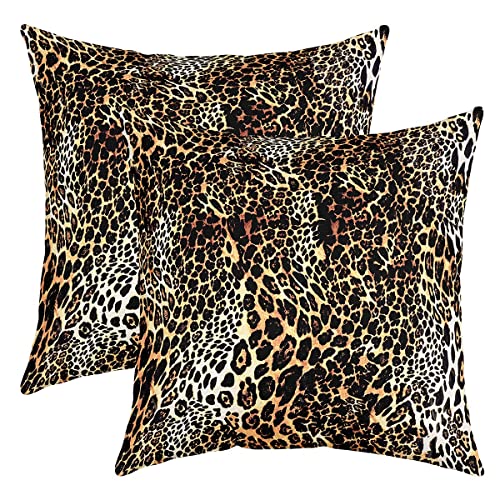Leopard Kissenbezüge 60x60cm 2er Set Kissenbezüge Weiches Kuhfell Kissenbezug Kissenhülle für Wohnzimmer Schlafzimmer Geparden Drucken Safari Dekorative Sofakissen Couchkissen für Sofa Leopard Kissenbezüge 60x60cm 2er Set Kissenbezüge Weiches Kuhfell Kissenbezug Kissenhülle für Wohnzimmer Schlafzimmer Geparden Drucken Safari Dekorative Sofakissen Couchkissen für Sofa von Loussiesd