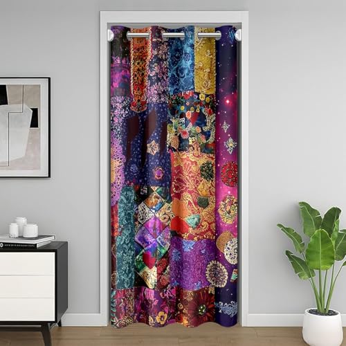 Loussiesd Boho Türvorhang 86x203cm Blume Boho Mandala Vorhang Bohemian Stil Vorhang für Innentür Raumteiler Exotische Blumen Gedruckt Geometrisch Luxus Zimmer Divider Loussiesd Boho Türvorhang 86x203cm Blume Boho Mandala Vorhang Bohemian Stil Vorhang für Innentür Raumteiler Exotische Blumen Gedruckt Geometrisch Luxus Zimmer Divider von Loussiesd
