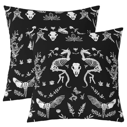 Loussiesd Gothic Kissenbezüge 40x40cm Zierkissenbezüge Gothic Kunst Sofakissen Couchkissen für Schlafzimmer Wohnzimmer Death Moth Gothic Schädel Kissenbezug Die ganze Saison Home Dekor Loussiesd Gothic Kissenbezüge 40x40cm Zierkissenbezüge Gothic Kunst Sofakissen Couchkissen für Schlafzimmer Wohnzimmer Death Moth Gothic Schädel Kissenbezug Die ganze Saison Home Dekor von Loussiesd