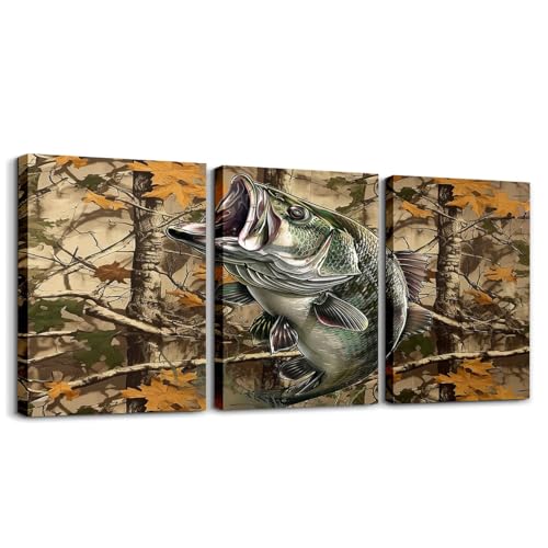 Loussiesd Hecht Fisch 3er Poster Set für Wohnzimmer Schlafzimmer Home Dekor Bass Big Fish Badezimmer Leinwandbilder Angeln und Jagd Bild Wandbilder Fischer Fisch Mann Büro Deko Bilder Loussiesd Hecht Fisch 3er Poster Set für Wohnzimmer Schlafzimmer Home Dekor Bass Big Fish Badezimmer Leinwandbilder Angeln und Jagd Bild Wandbilder Fischer Fisch Mann Büro Deko Bilder von Loussiesd