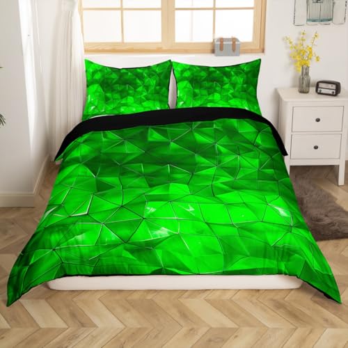 Loussiesd Honeycomb Bettwäsche Set 135x200cm Grün Realistische Geometrische Betten Geometrische Wabe Bettbezug 3D Effekt Bettwäsche-Set Sechseckige Moderne Kunst Loussiesd Honeycomb Bettwäsche Set 135x200cm Grün Realistische Geometrische Betten Geometrische Wabe Bettbezug 3D Effekt Bettwäsche-Set Sechseckige Moderne Kunst von Loussiesd