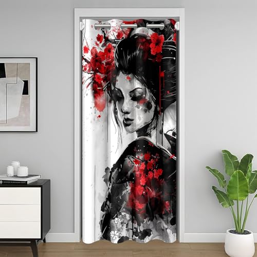 Loussiesd Japan Kunst Geisha Türvorhang 132x203cm Jungen Mädchen Kirschblüten Vorhang Japanischer Stil Türvorhang Japanische Tradition Ästhetisch Vorhang für Innentür Raumteiler Loussiesd Japan Kunst Geisha Türvorhang 132x203cm Jungen Mädchen Kirschblüten Vorhang Japanischer Stil Türvorhang Japanische Tradition Ästhetisch Vorhang für Innentür Raumteiler von Loussiesd