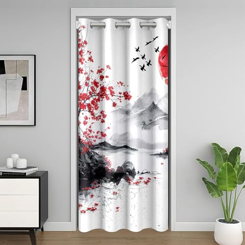 Loussiesd Japanisch Türvorhang 106x203cmfür Kinder Jungen Mädchen Japan Kirschblüte Vorhang für Innentür Raumteiler Tinte Malerei Kunst Vorhang Zimmer Dekorationen Zimmer Divider Loussiesd Japanisch Türvorhang 106x203cmfür Kinder Jungen Mädchen Japan Kirschblüte Vorhang für Innentür Raumteiler Tinte Malerei Kunst Vorhang Zimmer Dekorationen Zimmer Divider von Loussiesd
