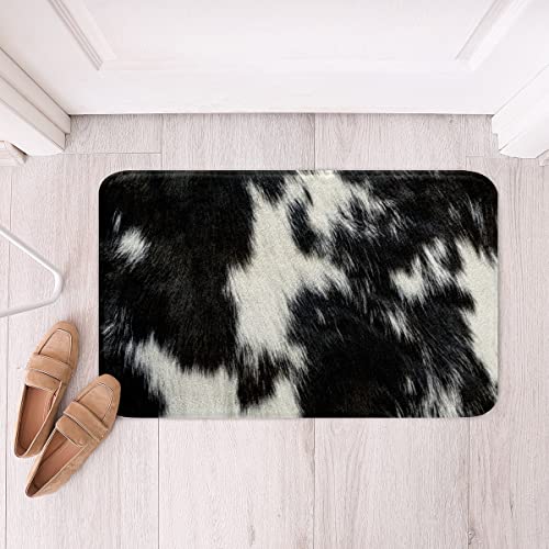 Loussiesd Kuhfell Zottelig Saugfähiger Badteppiche Milch Kuhfell Rinderfell rutschfest Badematte 50x80cm für Bauernhaus Kuhfell Mikrofaser Badezimmerteppich Badvorleger Rinderfell Schwarzweiss Loussiesd Kuhfell Zottelig Saugfähiger Badteppiche Milch Kuhfell Rinderfell rutschfest Badematte 50x80cm für Bauernhaus Kuhfell Mikrofaser Badezimmerteppich Badvorleger Rinderfell Schwarzweiss von Loussiesd
