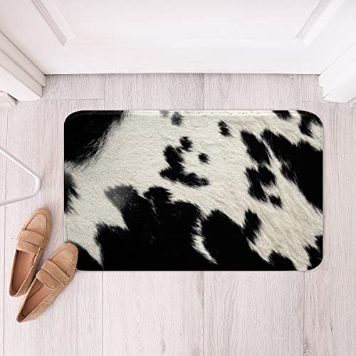 Loussiesd Milch Kuhfell Mikrofaser Badezimmerteppich Bauernhaus Kuhfell rutschfest Badematte 50x80cm für Deko Rinderpelz Schwarz Weiss Hochflor Saugfähig Badteppiche Tierhaut Badteppich Badvorleger Loussiesd Milch Kuhfell Mikrofaser Badezimmerteppich Bauernhaus Kuhfell rutschfest Badematte 50x80cm für Deko Rinderpelz Schwarz Weiss Hochflor Saugfähig Badteppiche Tierhaut Badteppich Badvorleger von Loussiesd