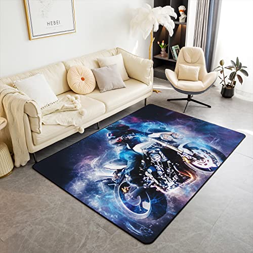 Motorrad Rider Weich Teppich 150x200cm Cool Motorbike Teppich für Wohnzimmer Schlafzimmer Washable Boden Wohnzimmerteppichs Eingang Teppich Schlafzimmer Wetterfest Dekoration für Küche und Balkon Motorrad Rider Weich Teppich 150x200cm Cool Motorbike Teppich für Wohnzimmer Schlafzimmer Washable Boden Wohnzimmerteppichs Eingang Teppich Schlafzimmer Wetterfest Dekoration für Küche und Balkon von Loussiesd