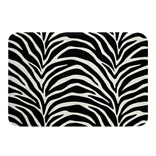 Zebra Streifen Badematte 40x60cm Zebramuster Bedruckter Badteppiche Erwachsene Schwarz-weiß Hautstruktur rutschfest Badezimmerteppich Sexy Luxus Zoo Tierhaar Weich Zottelig Badvorleger Zebra Streifen Badematte 40x60cm Zebramuster Bedruckter Badteppiche Erwachsene Schwarz-weiß Hautstruktur rutschfest Badezimmerteppich Sexy Luxus Zoo Tierhaar Weich Zottelig Badvorleger von Loussiesd