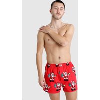 Lousy Livin Boxershorts "Santa" mit Wihnachtsmann Print von Lousy Livin