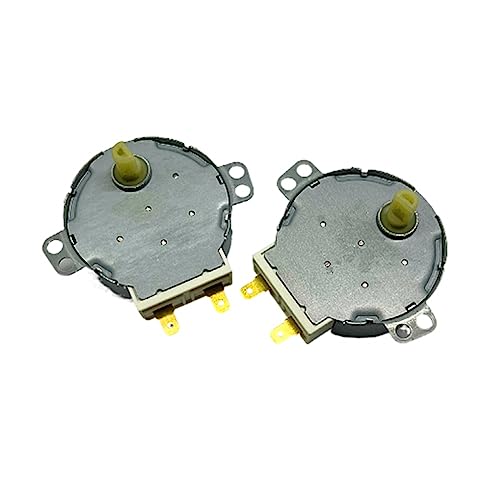 Louttary 2 Stück Synchronous Motor Metall Synchronous Motor Micro Synchronous Motor TYJ50-8A7 HQXRTEK Mikrosynchronous Motor von Louttary
