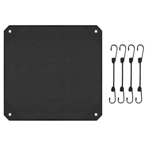 Louttary Abdeckung für Klimaanlage, schneefest, für Außeneinheiten (schwarz, 36 x 36 Zoll) von Louttary